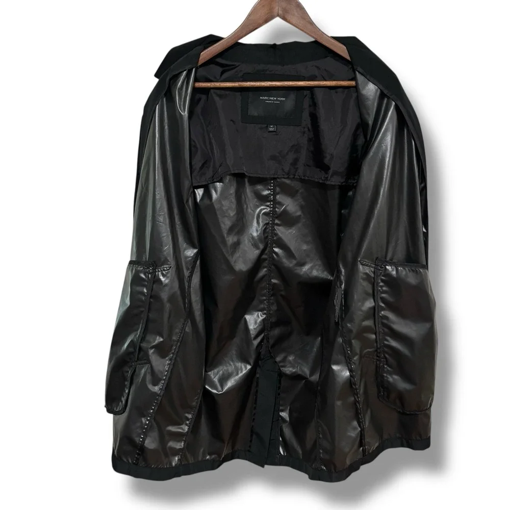 Andrew Marc New York Trench Coat Women's‎ Size Medium *Flawed 22 x 33